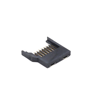 Konektor Kartu Memori Micro SD T Flash SMT 8 pin Dengan Cangkang Plastik Penuh