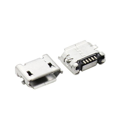 Tipe B SMD SMT Solder PCB Mount Konektor Micro USB 5 Pin