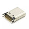 Female Socket 24P USB 3.1 TYPE C Konektor 180 derajat Untuk PCB 1.0mm