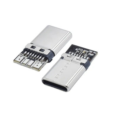 16PIN Male USB Type C Konektor Untuk Samsung Oppo Vivo Huawei Kabel