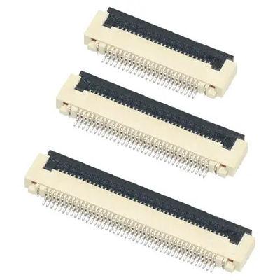Fpc konektor flip 0.5mm untuk pcb 4 5 6 8 10 12 14 16 18 20 22 24 26 28 30 32 34 36 40-60 pin