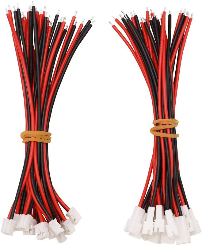 Micro Mini JST PH XH2.0 Elektronik Wire Harness 2Pin Konektor Plug Silikon Pria
