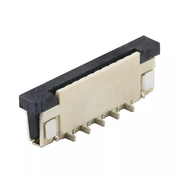 28Pin 1.0mm Pitch SMT Tipe Vertikal ZIF FPC Connector Wire To Board