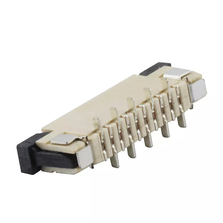 28Pin 1.0mm Pitch SMT Tipe Vertikal ZIF FPC Connector Wire To Board