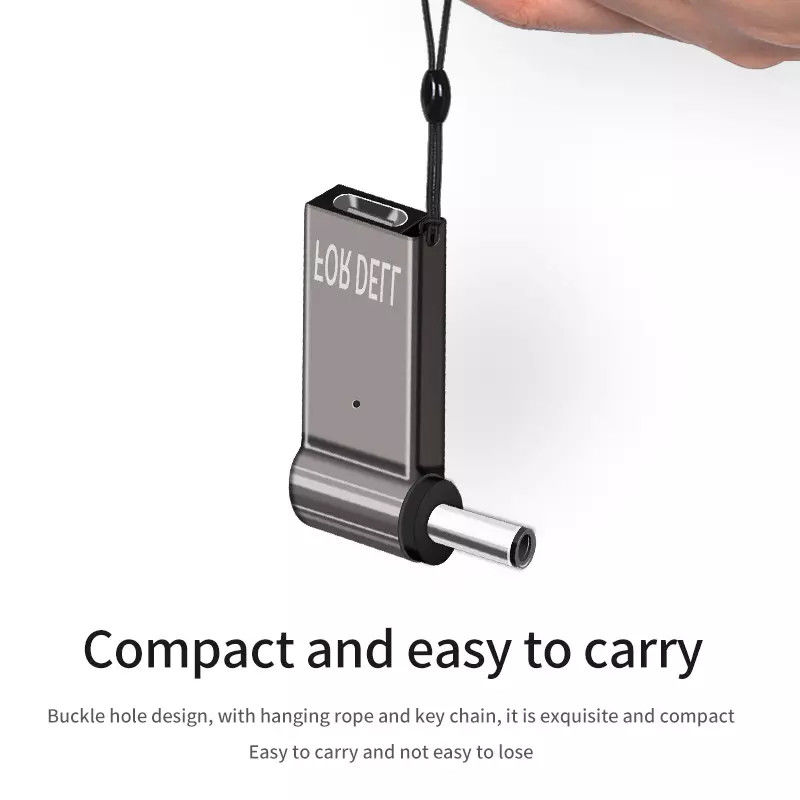 Adaptor Colokan 100w Type C Ke Putaran Video Quick Charge Male 18.5v - 20v