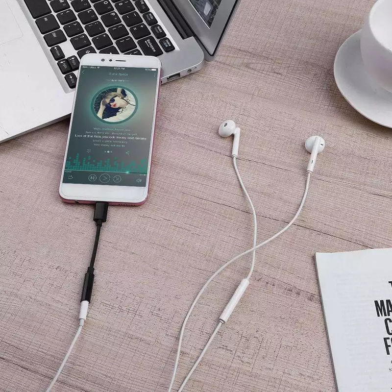 Tipe C Ke 3.5mm Earphone Kabel Adaptor USB 3.1 Tipe C Untuk Xiaomi Samsung Android