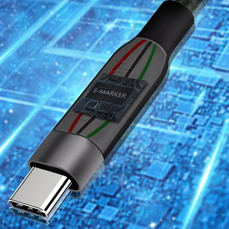100W DC 4.5x3.0mm USB Tipe C PD DC 4530 Konverter Pria Untuk Mengisi Daya Notebook Hp