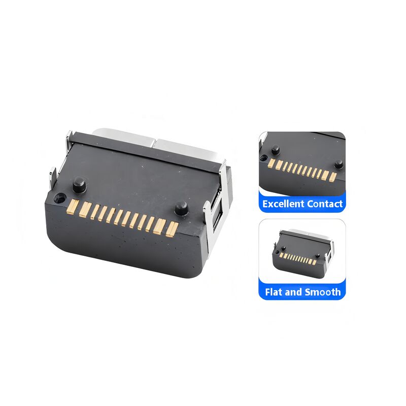 Konektor Betina Tipe C 16 Pin Horizontal SMT Mounting Konektor USB Tahan Air 5A 20V