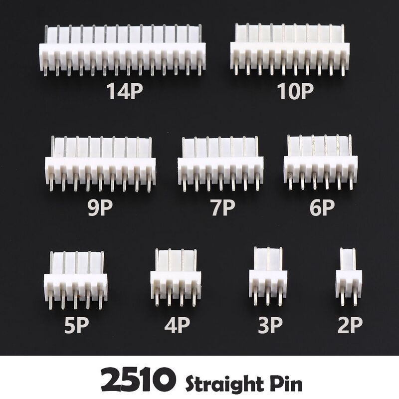 2.54 Wire to Board Wafer Connector Lcp Vertikal 90 Degree Jst 2.5mm Smt Pcb Connector