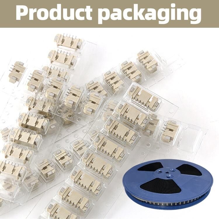Wire to Board SMD Connector PH 2.0mm 6pin SMT Vertical Wafer Connector dengan Penutup