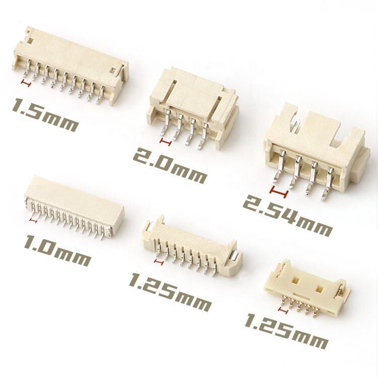 Konektor Kabel ke Papan XH2.54mm 2-16P Horizontal Smt Konektor Wafer 2.54