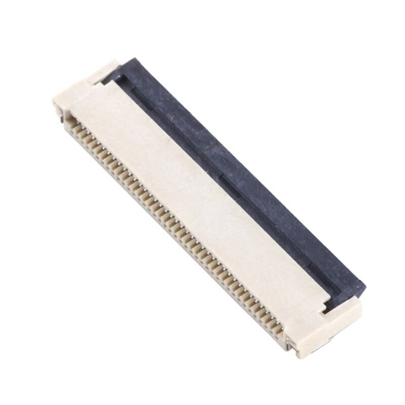 Konektor fpc ZIF tipe flip-lock horizontal 0.5mm 0.5mm 4-60 pin