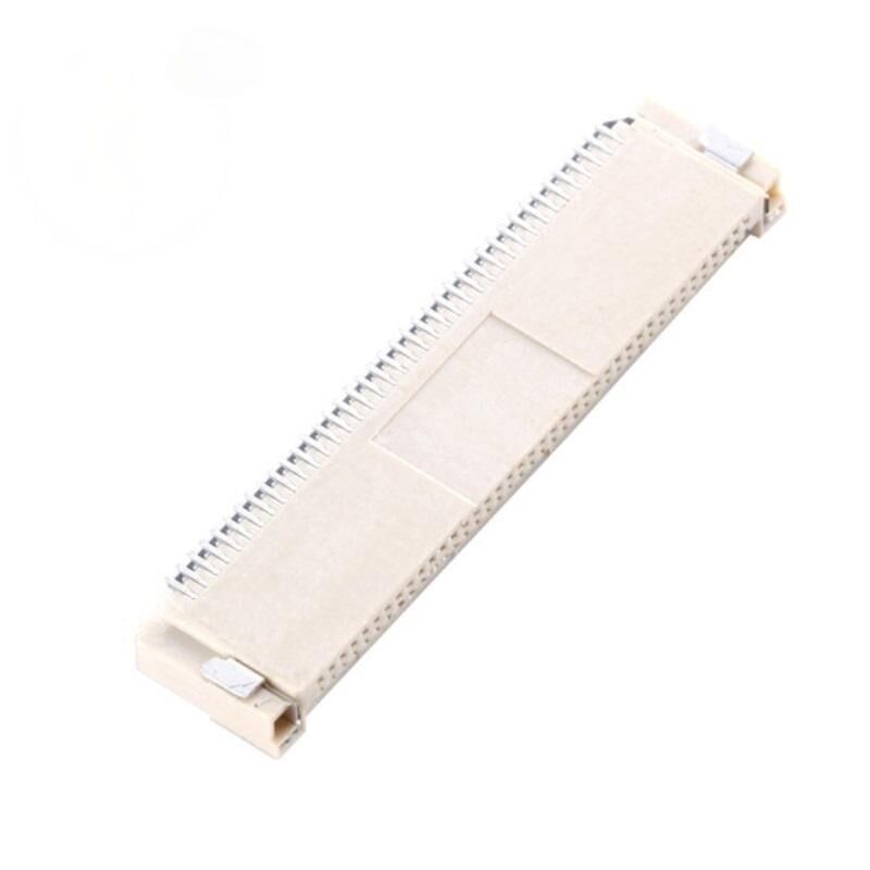 Konektor fpc ZIF tipe flip-lock horizontal 0.5mm 0.5mm 4-60 pin