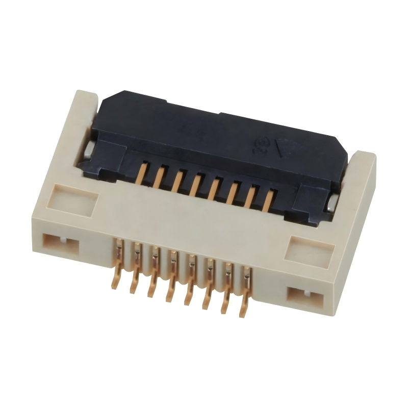 Konektor FFC FPC OEM Kustomisasi RoHS 30pin 0.5mm untuk layar sentuh