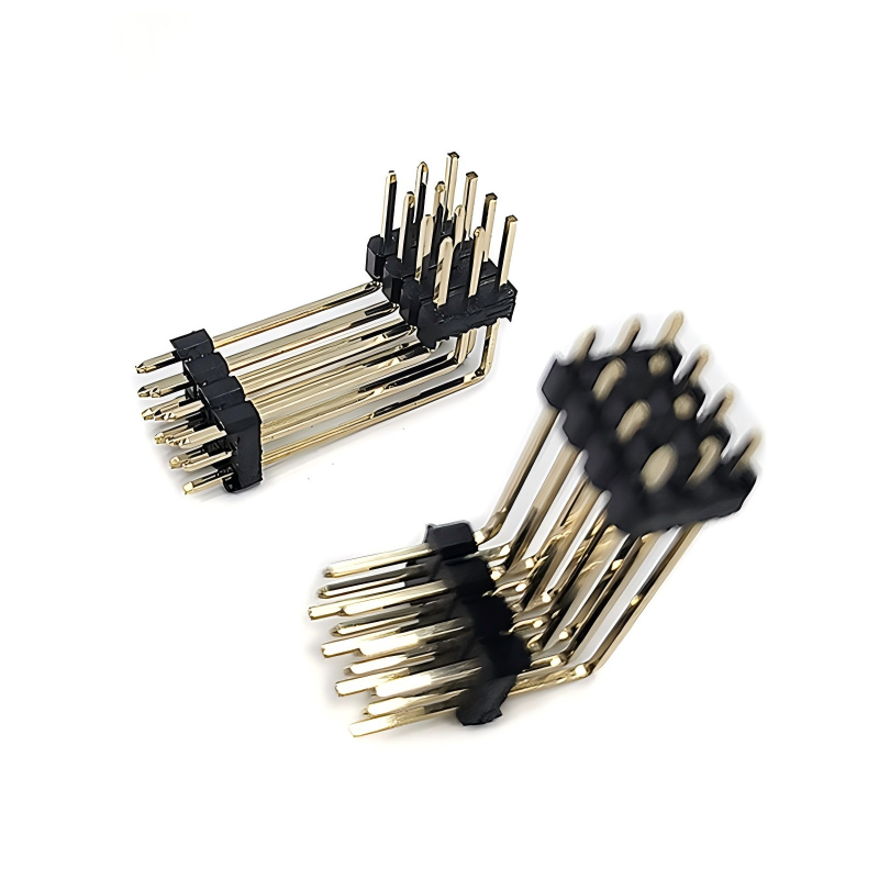 3.96 mm Header Pin Tiga Baris yang Dimesin untuk Mesin Perkakas CNC & Kontroler Industri