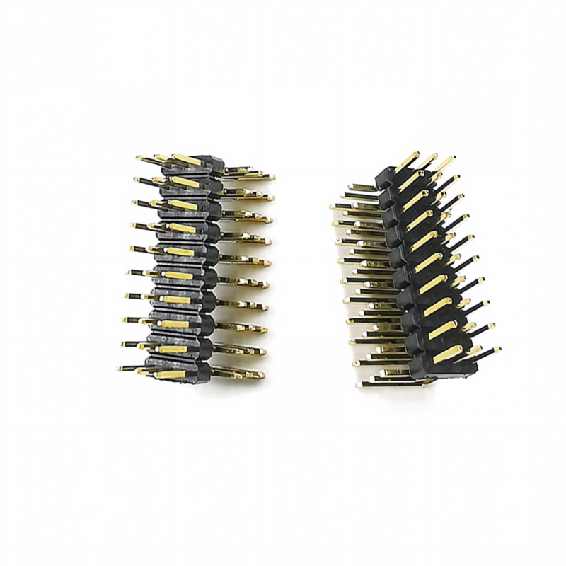 3.96 mm Header Pin Tiga Baris yang Dimesin untuk Mesin Perkakas CNC & Kontroler Industri