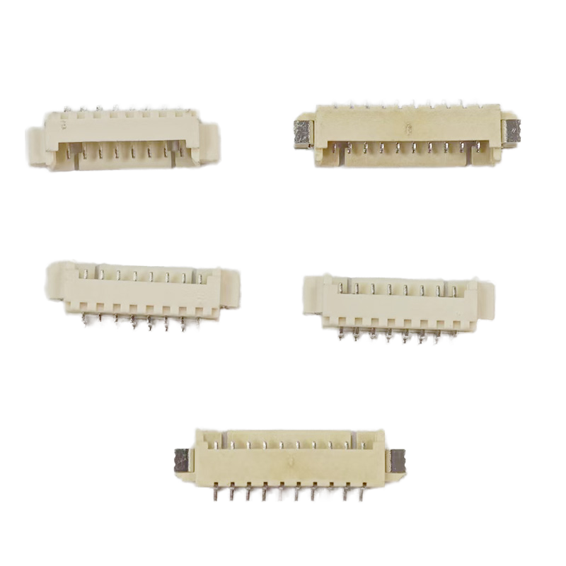 Konektor Kabel Kabel Papan Sirkuit Cetak Wafer Vertikal DIP SMT Sudut Kanan Pin 2 3 4 5 6 JST XH 2.54mm