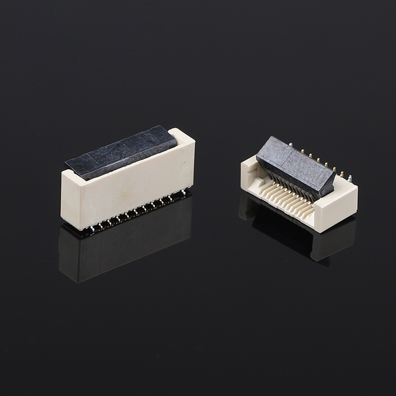 0.5mm Pitch 60PIN Vertikal Positive Foot 5.2H Clamshell Buckle Flat Connector Cable Socket FPC FFC Cable PCB Connectors