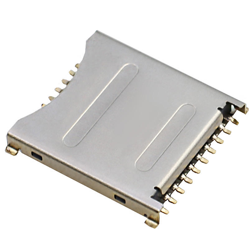 19 Pin 3-in-1 Micro SD UHS II UFS Card Connector SMT Tinggi 1,6 mm USB Baja tahan karat untuk Membaca Mesin Pencari yang Lebih Baik
