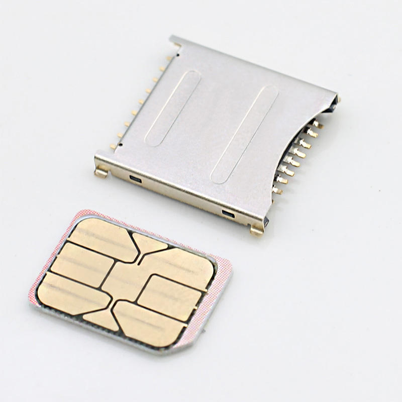 19 Pin 3-in-1 Micro SD UHS II UFS Card Connector SMT Tinggi 1,6 mm USB Baja tahan karat untuk Membaca Mesin Pencari yang Lebih Baik