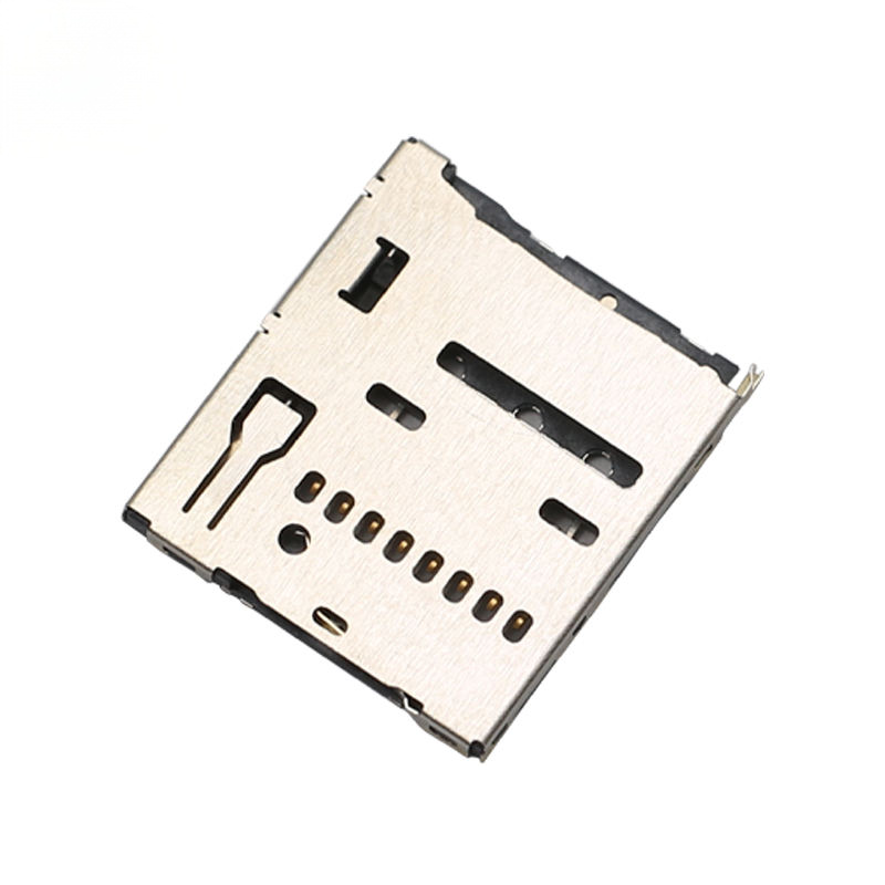 Penggantian Konektor Kartu Micro SD Tipe Push-Push JAE ST11S008V4HR2000 Slot Kartu TF untuk Kamera Ponsel - untuk PCB