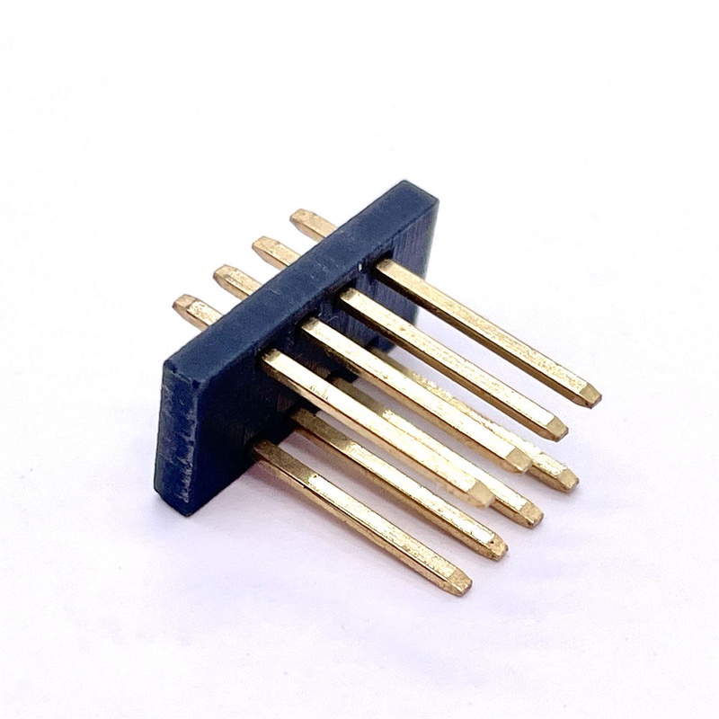 Custom 2.5 × 5.2 mm Pitch Male Headers for PCB Straight 8-pin Strip Pin Header Connector