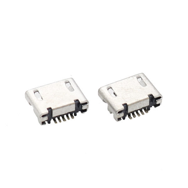 Port Pengisian Soket USB Mini B UL94V-0 Konektor Micro USB 2.0 B Tipe 5 Pin