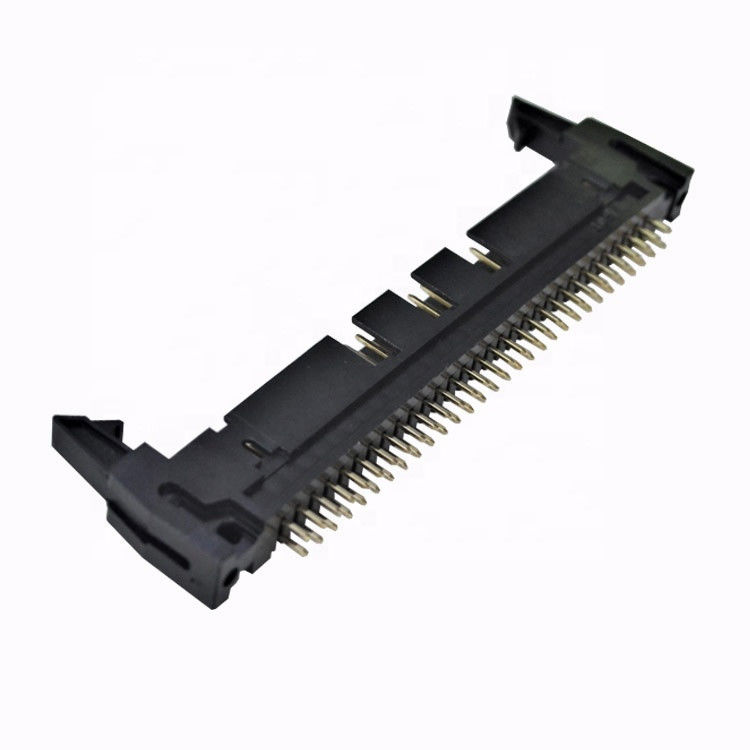 2.54mm Ejector Kain kafaned tajuk Penyambung 2x30 Pin Tipe Lurus Dengan Latch