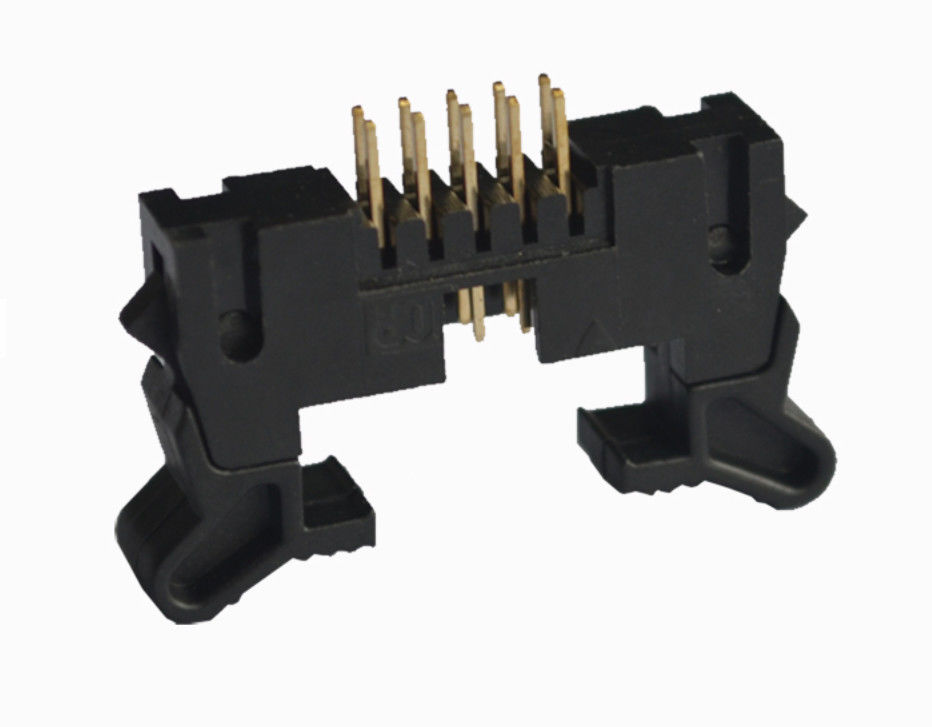 2.0mm Melempar Ejector Terselubung Konektor tajuk Tipe MENCELUPKAN 2x8 Pin 16p