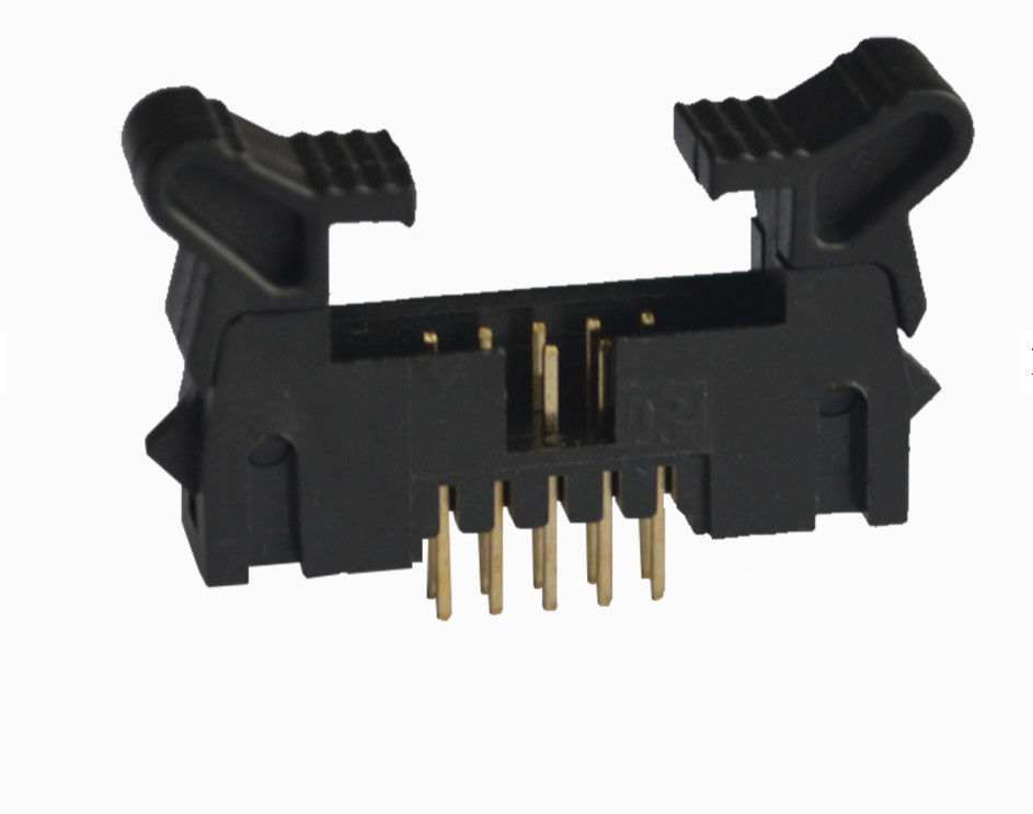 2.0mm Melempar Ejector Terselubung Konektor tajuk Tipe MENCELUPKAN 2x8 Pin 16p