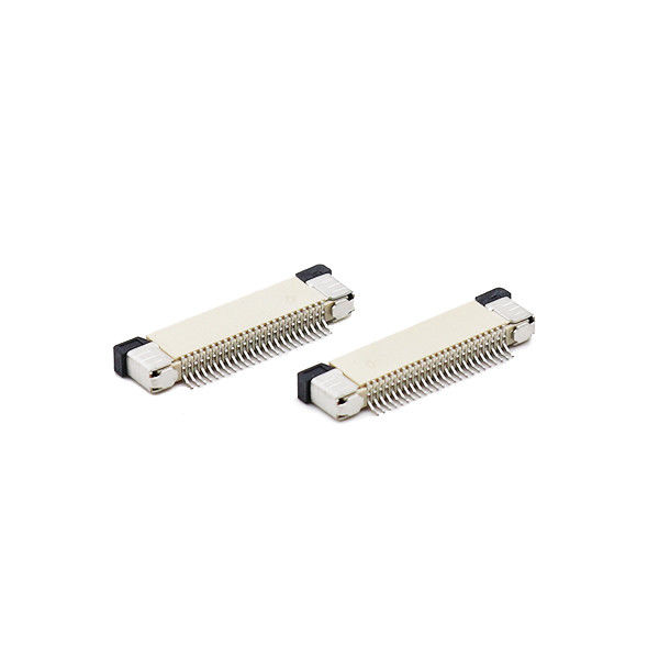 Konektor FPC Horizontal 0.5mm 45 Pin H2.0/3.0mm Konektor Sirkuit Cetak Fleksibel