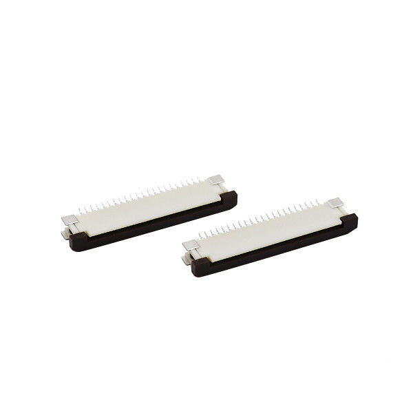 H3.0mm Penggeser Seri FFC FPC Penyambung 24 Pin 27 Pin Untuk Kabel Datar FFC
