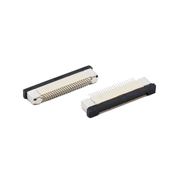 Konektor FPC 40 Pin 0.5 Mm Melempar H2.0/2.5/3.0mm Konektor Kabel Fleksibel Datar SMT