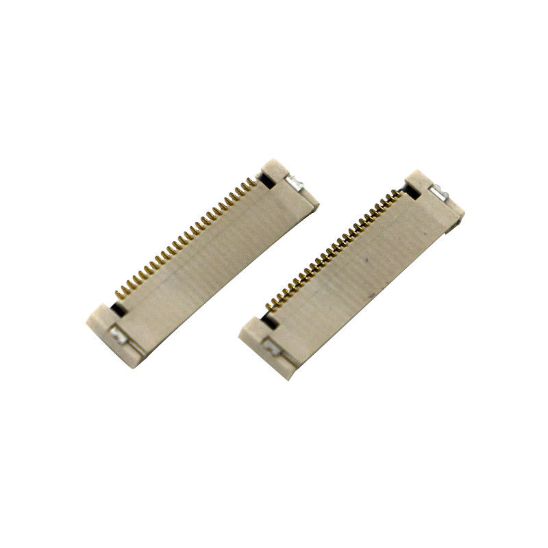 13/51 Pin Konektor Kabel FPC 1MM Tinggi Kontak Ganda Melempar 0.3 Fpc Konektor Ffc