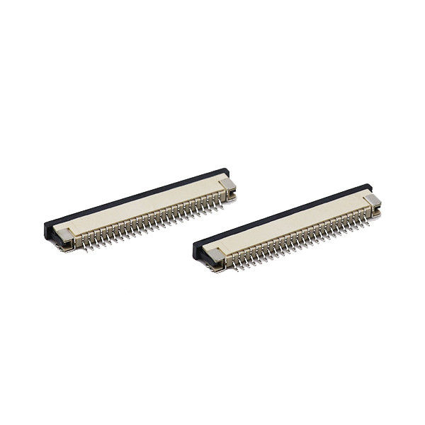 20 Pin SMT ZIF FFC FPC Penyambung 40 Pin 1.0mm Melempar 2.0mm Tinggi