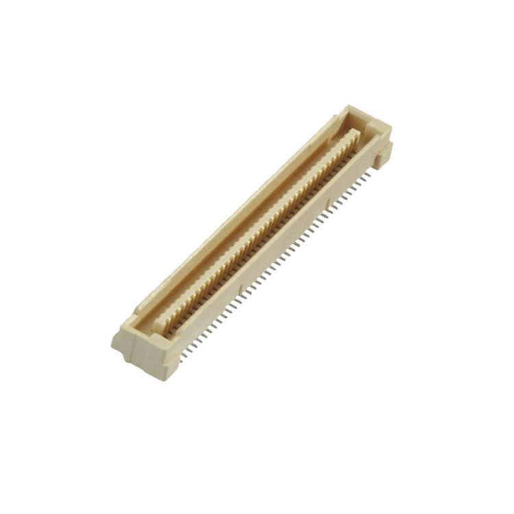 Berlapis Emas 80 Pin Konektor BTB 0.8mm Melempar SMT Papan Ke Papan Penyambung Male Plug