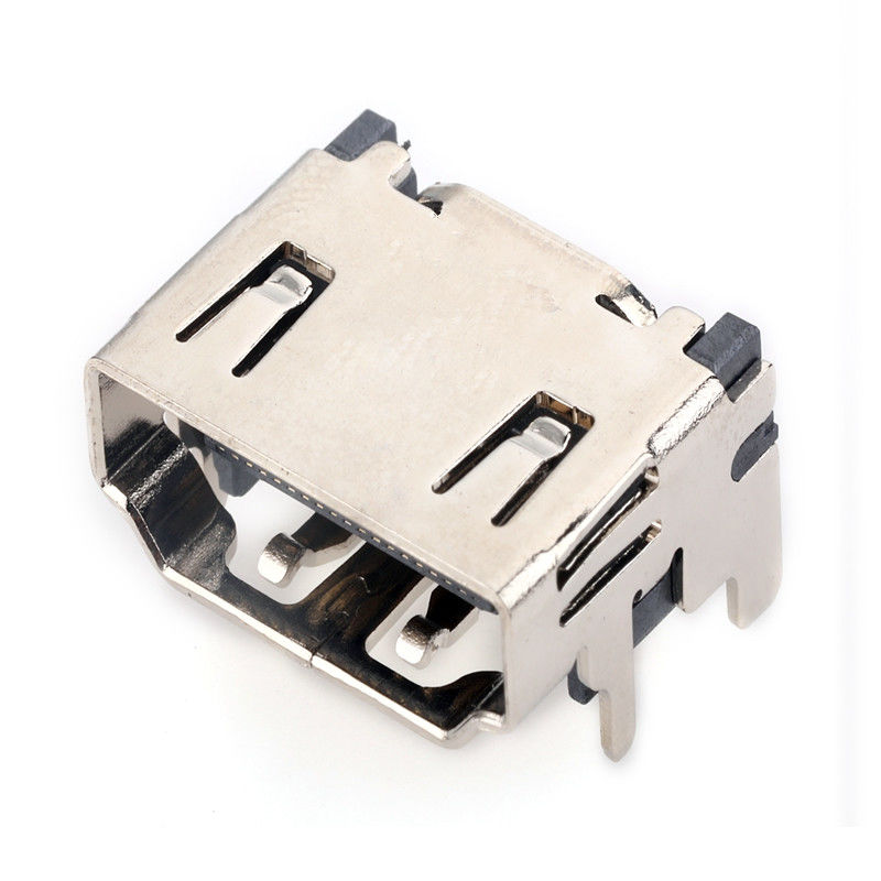 19 Pin Mini DP Ke Konektor Kabel HDMI Adaptor Tipe C Konektor Soket Horisontal