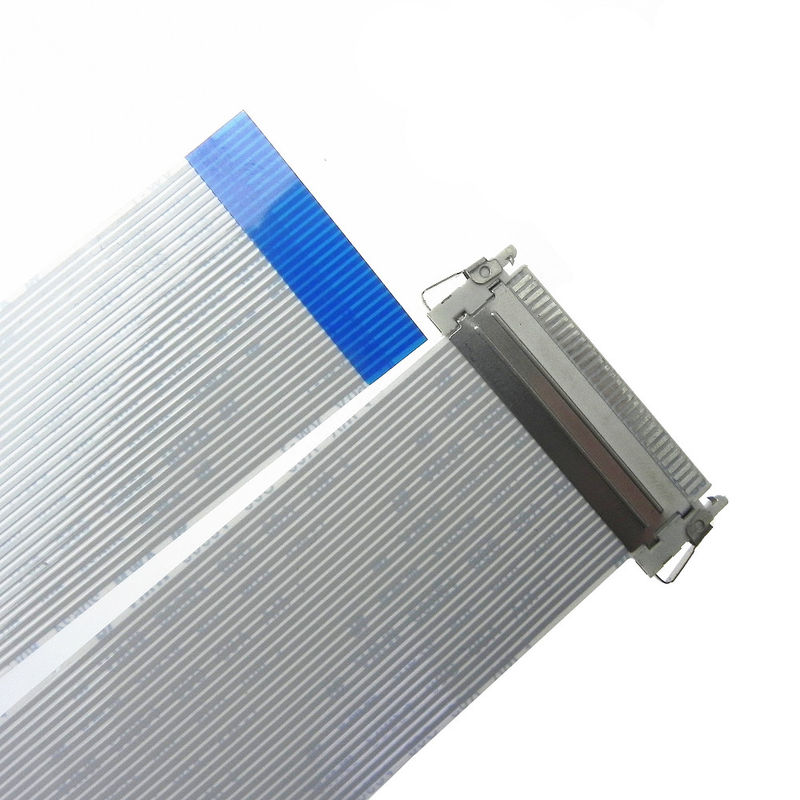 FI-X30HL 1.27mm 50 Pin Lvds FFC Flat Jumper Cable Ribbon Cable Untuk LCD Displayer