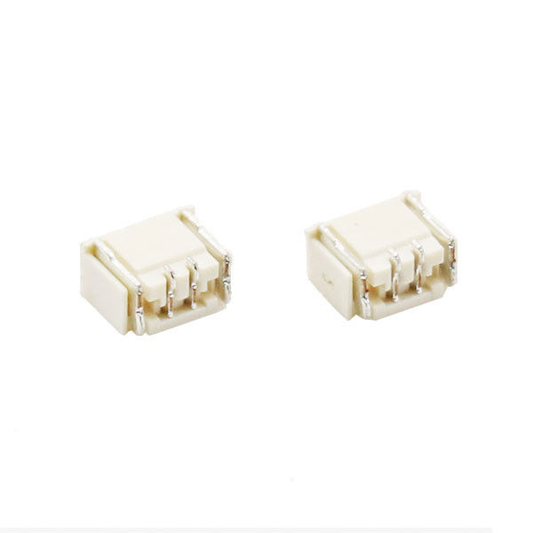 Konektor Kotak Kue Kue wafer Melempar 0.8mm Sudut Kanan tajuk Perempuan SMT Horizontal ROHS