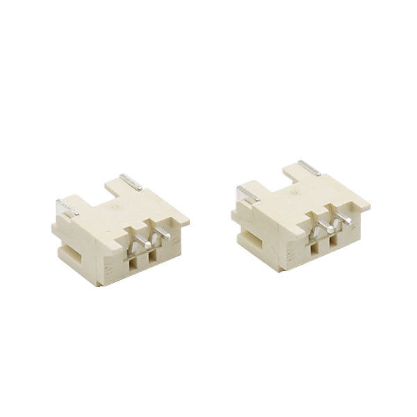 Perumahan PCB Konektor Kue Kue wafer SMT 2.54mm Melempar Penyambung Horizontal Dengan Gesper