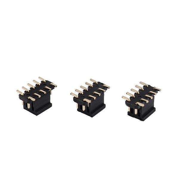 2.0mm Melempar PCB Papan Sirkuit tajuk Konektor Papan Kuningan Ke Papan Konektor PA6T