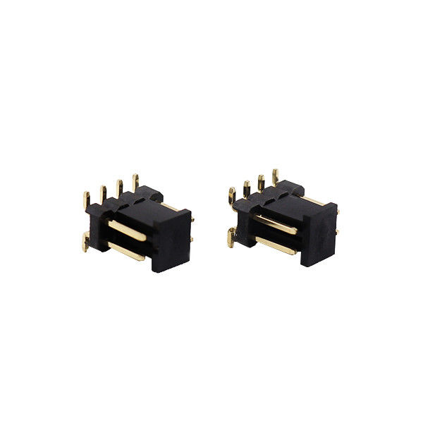 2.54mm Melempar Male PCB Pin tajuk Penyambungs Double Baris SMD Dengan Cap