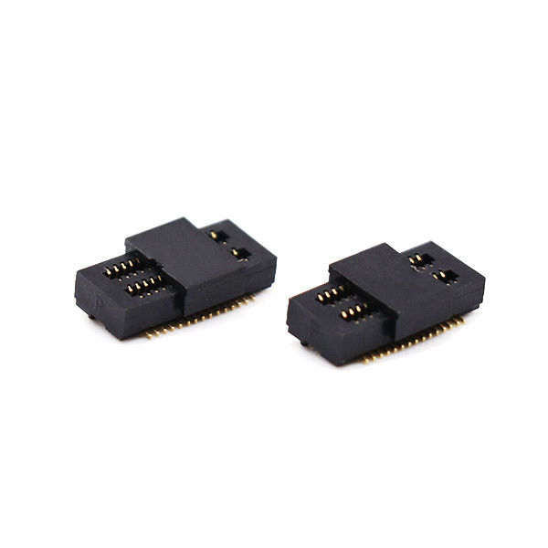 70P Double Baris 0.5mm Melempar Papan PCB Ke Papan Konektor tajuk Wanita Tipe SMT