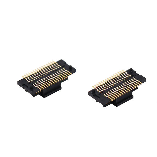 40P BTB Penyambung PCB Papan Ke Papan Penyambungs 0.5mm Melempar Tipe Vertikal