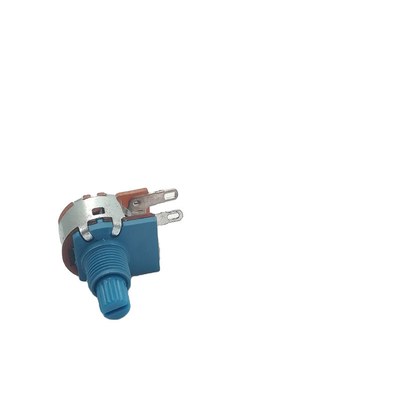 16mm B500k Rotary Type Potensiometer 200V dengan Panjang Aktuator 9mm