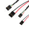 Molex 50-57-9404 Custom Wire Harness Dengan Konektor SL 2.54mm 4 Way 70066