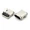 TOP MOUNT Melalui Lubang SMT Type 24Pin USB 3.1 C Female Connector Untuk PCB