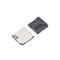 Soket Konektor Kartu Memori Micro SD LCP Dorongan Dorongan T Flash 9 Pin Tipe Wanita