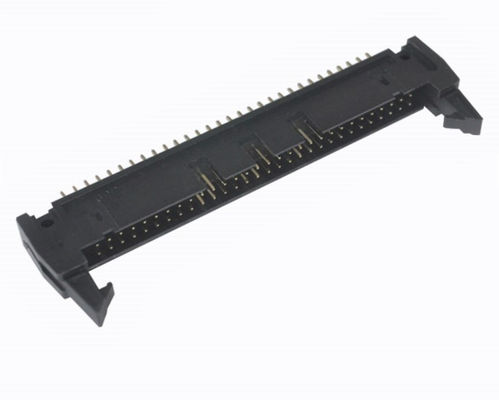 2.54mm Ejector Kain kafaned tajuk Penyambung 2x30 Pin Tipe Lurus Dengan Latch