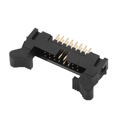 2.0mm Melempar Ejector Terselubung Konektor tajuk Tipe MENCELUPKAN 2x8 Pin 16p